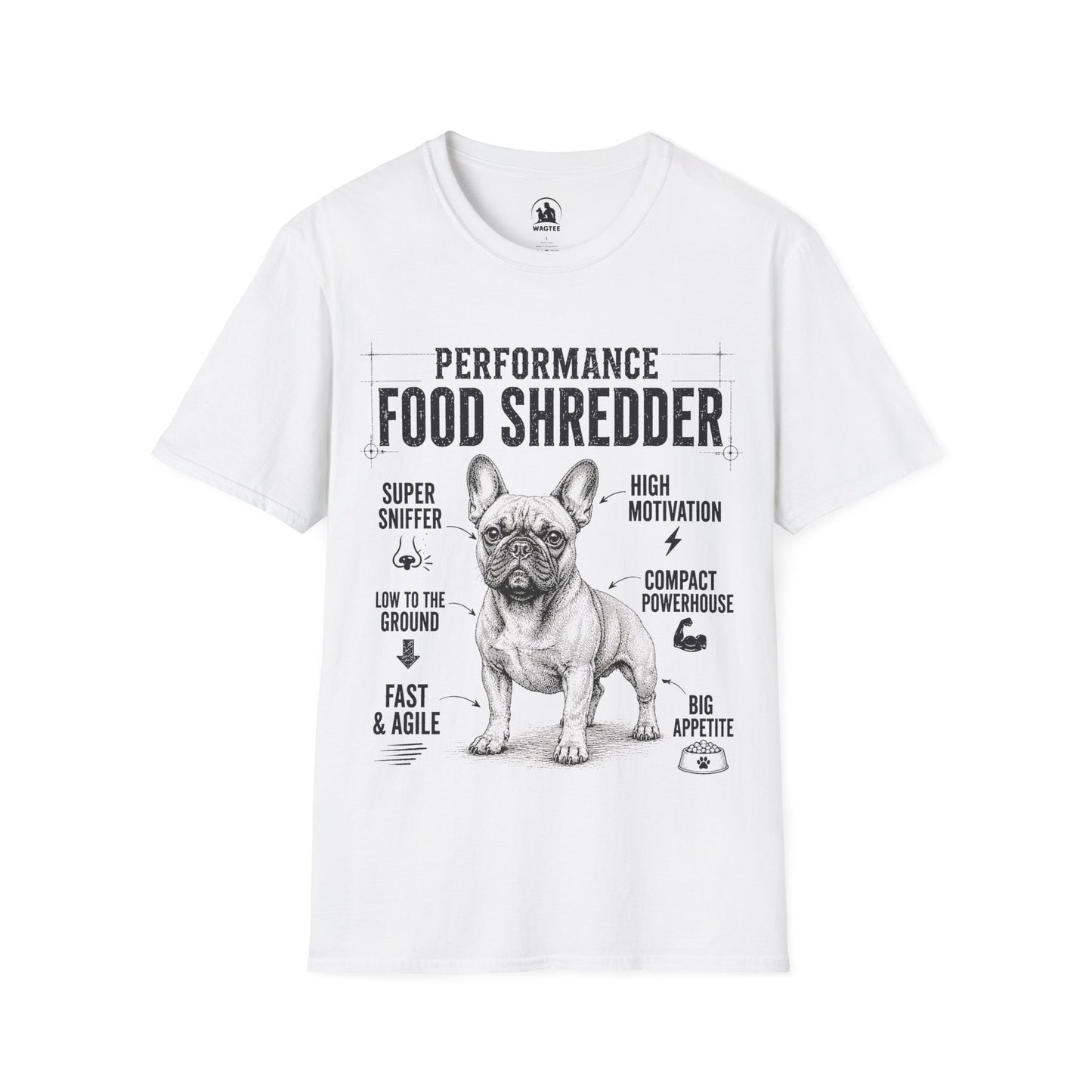 Performance food shredder frenchie