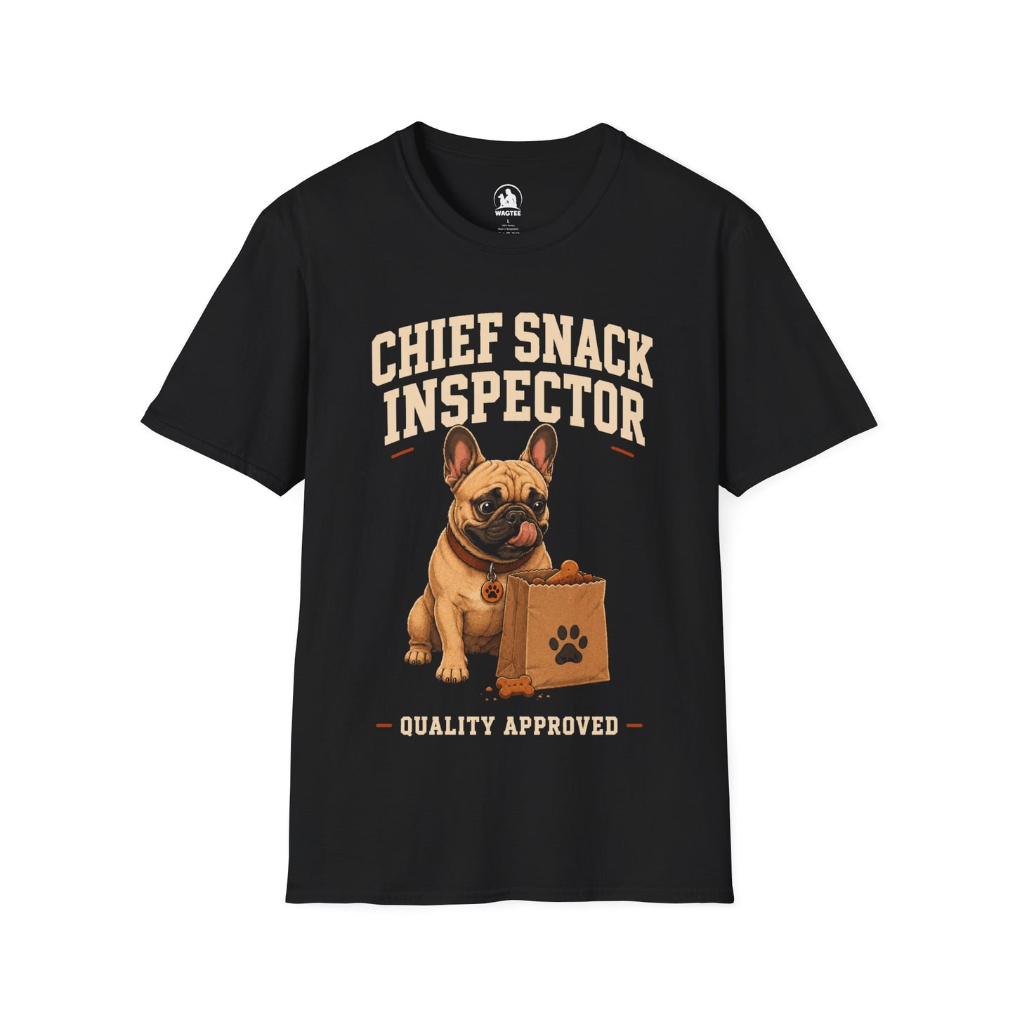 Frenchie chief snack inspector