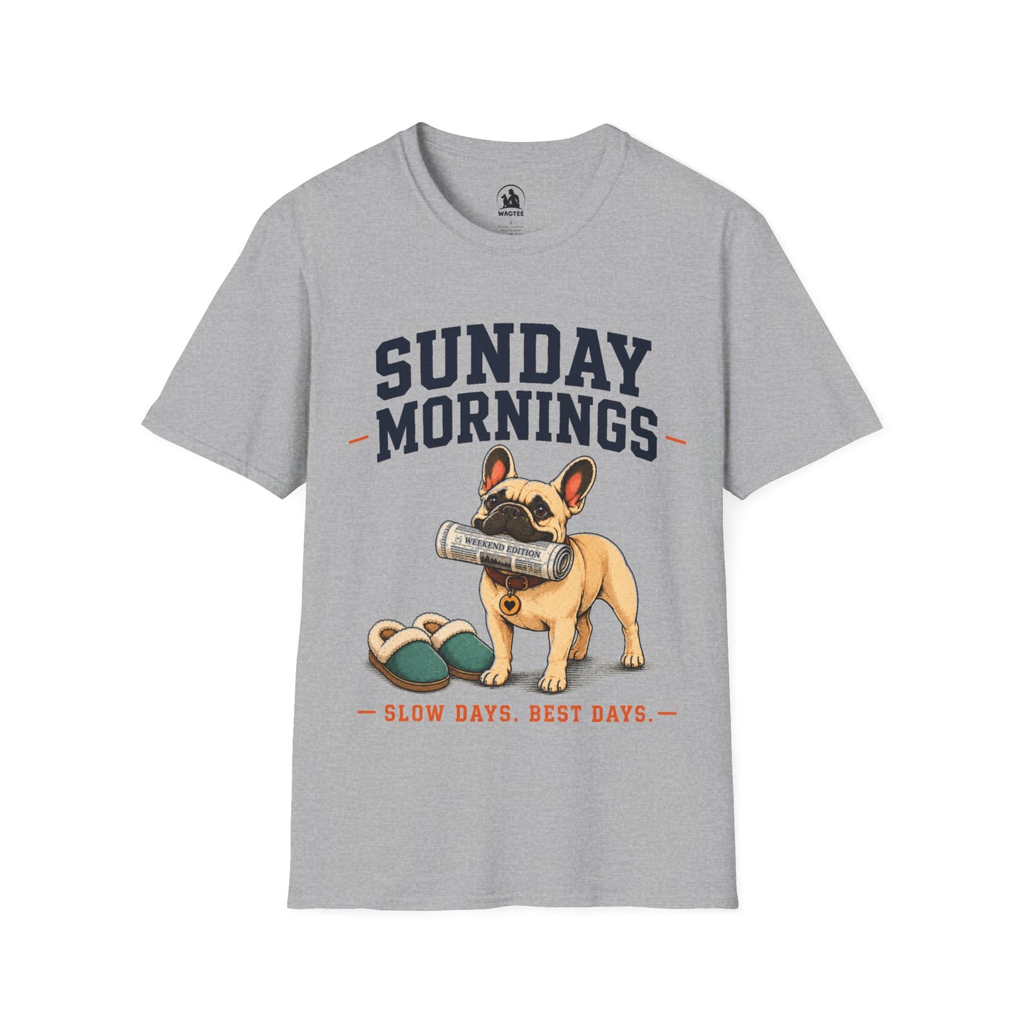 Frenchie Sunday mornings