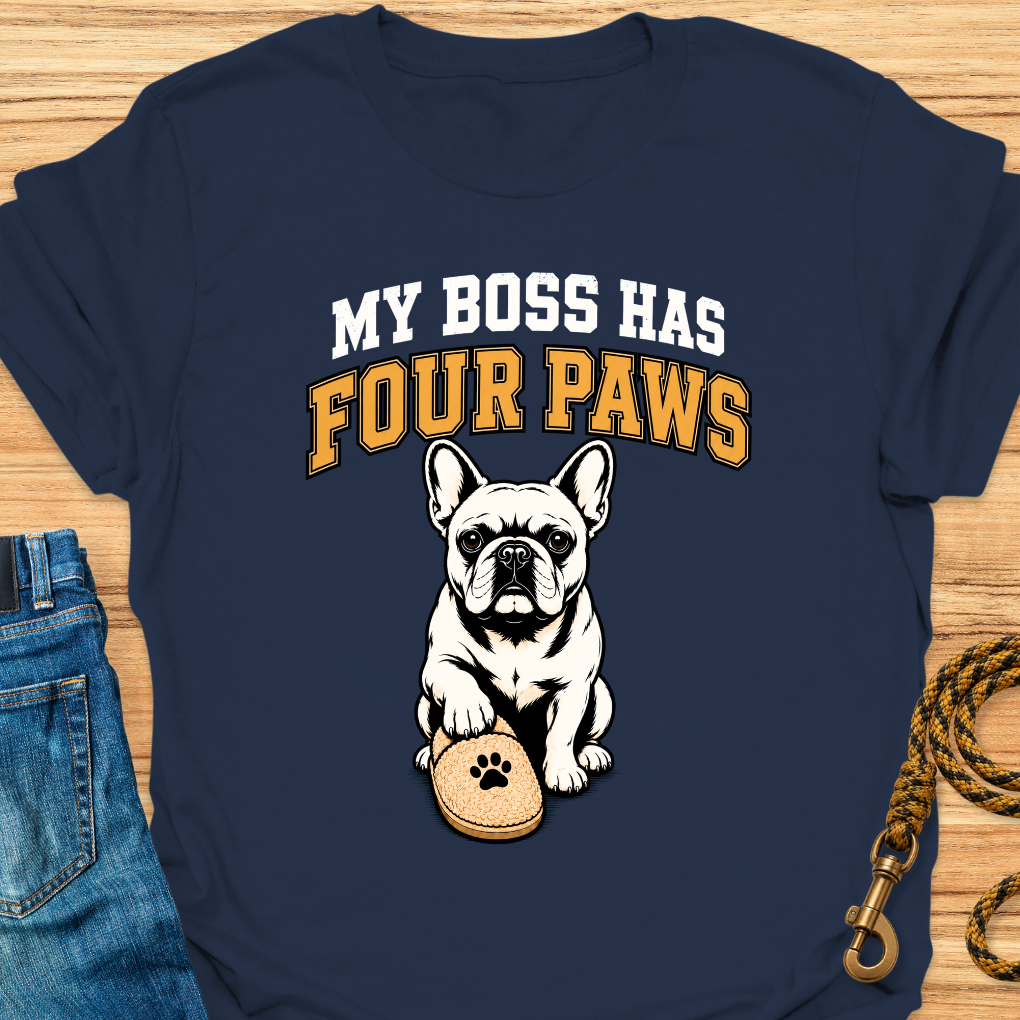 Frenchie boss 4 paws