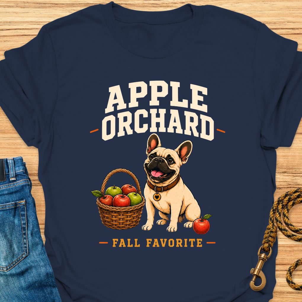 Frenchie apple orchard