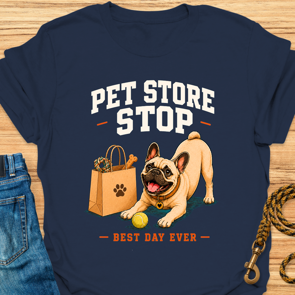 Frenchie pet shop stop