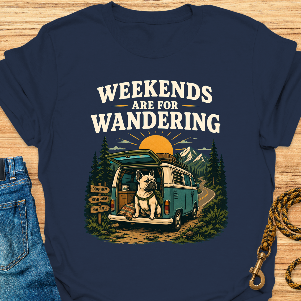 Frenchie wandering