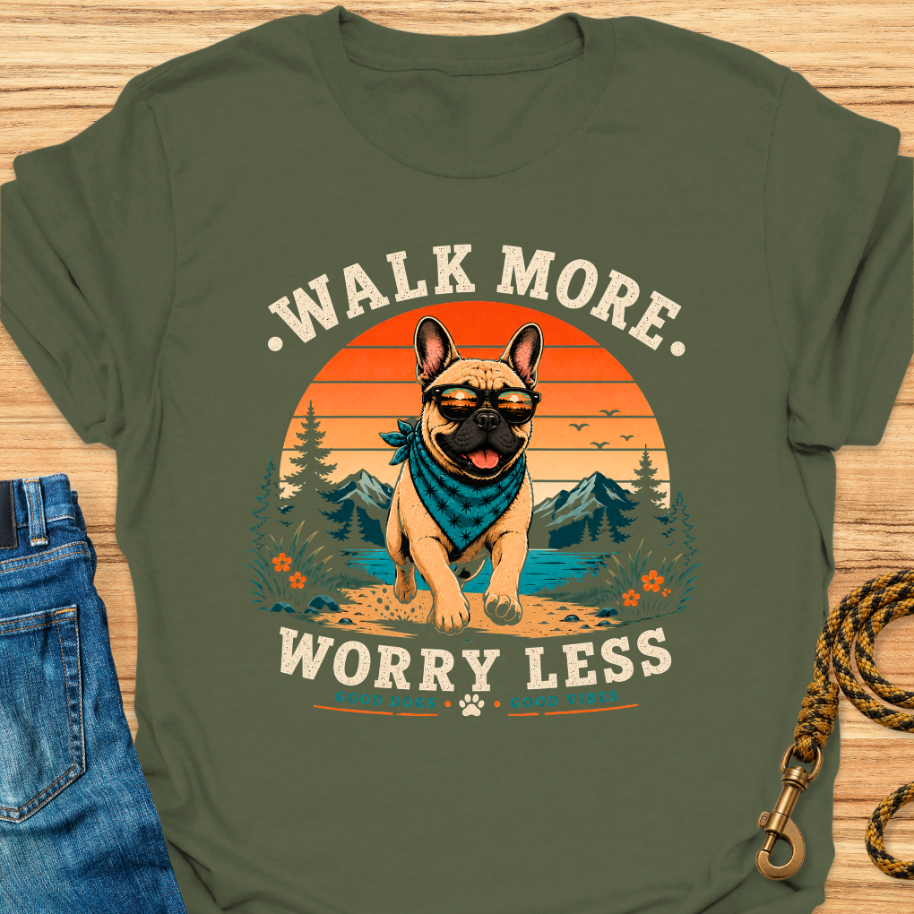 Frenchie walk more