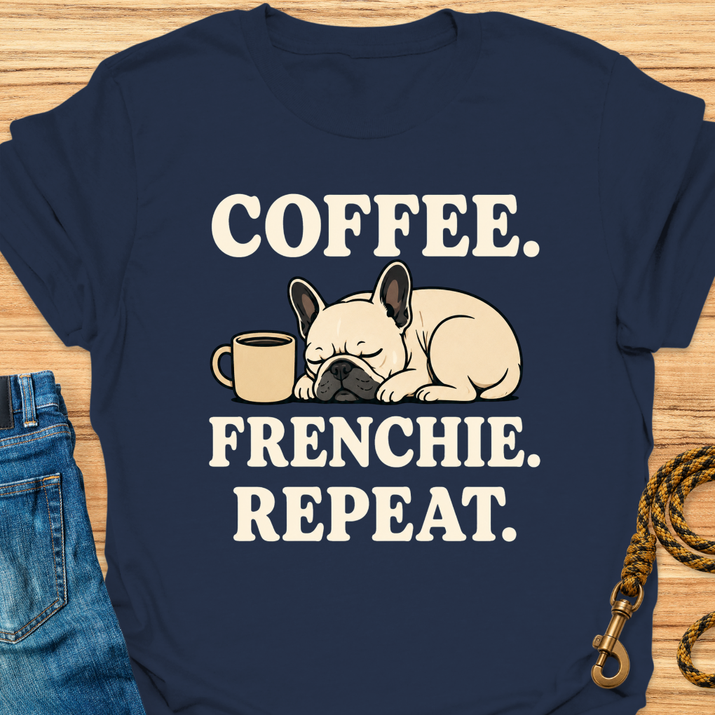 Coffee. Frenchie. Repeat.