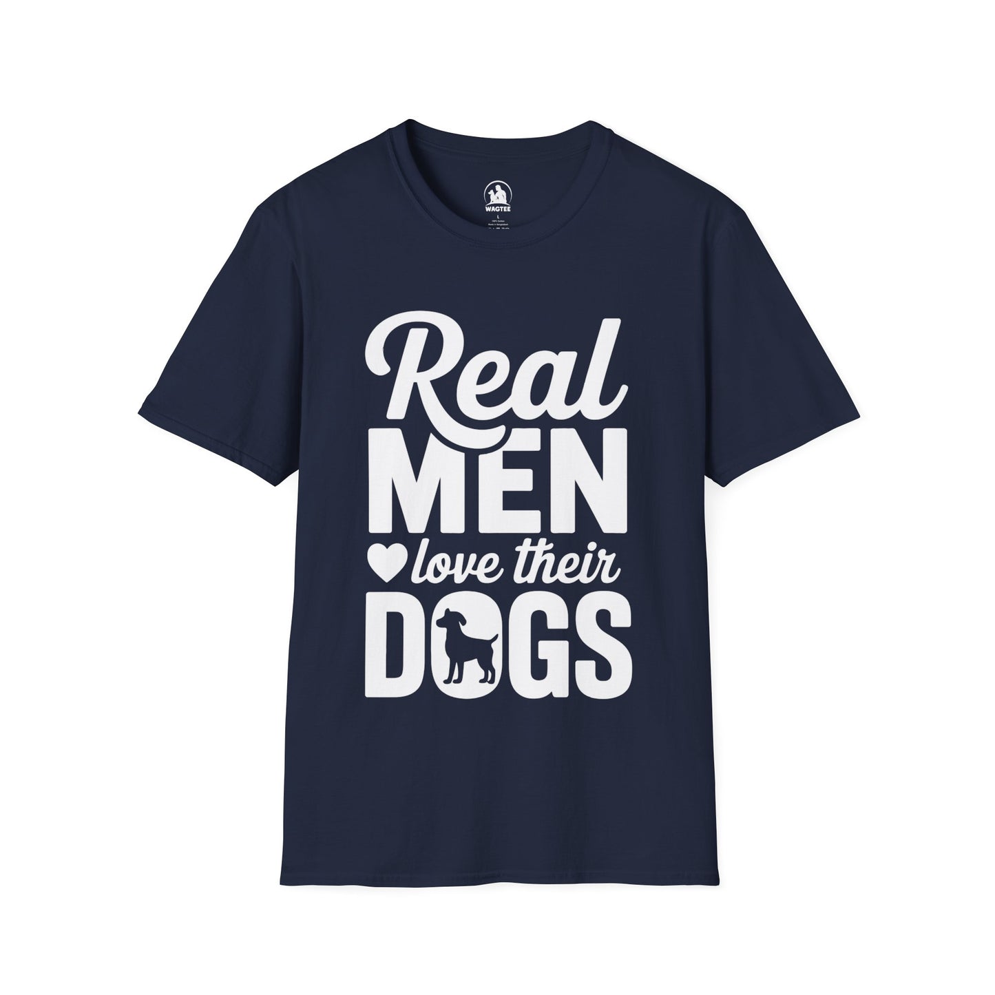Real men love their dogs
