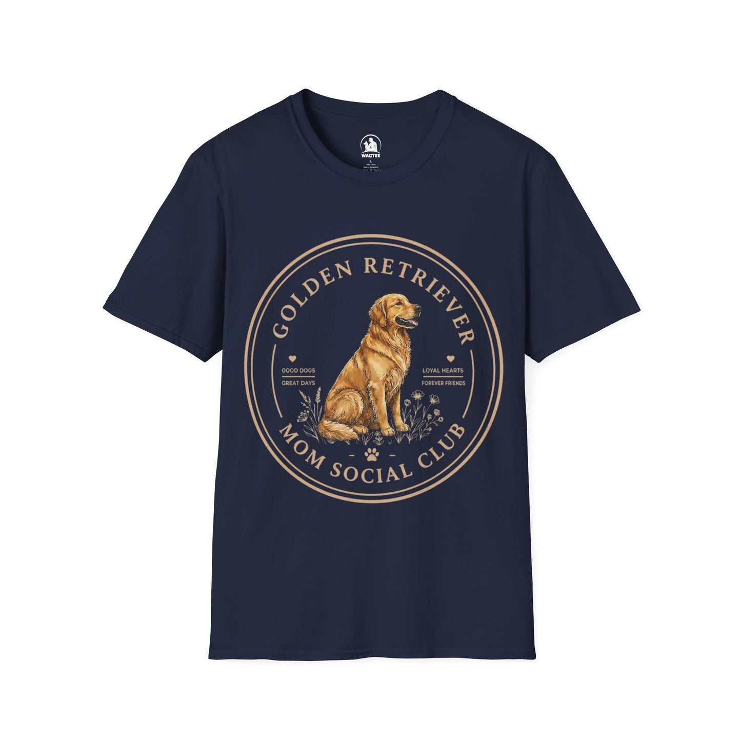 Golden retriever mom social club