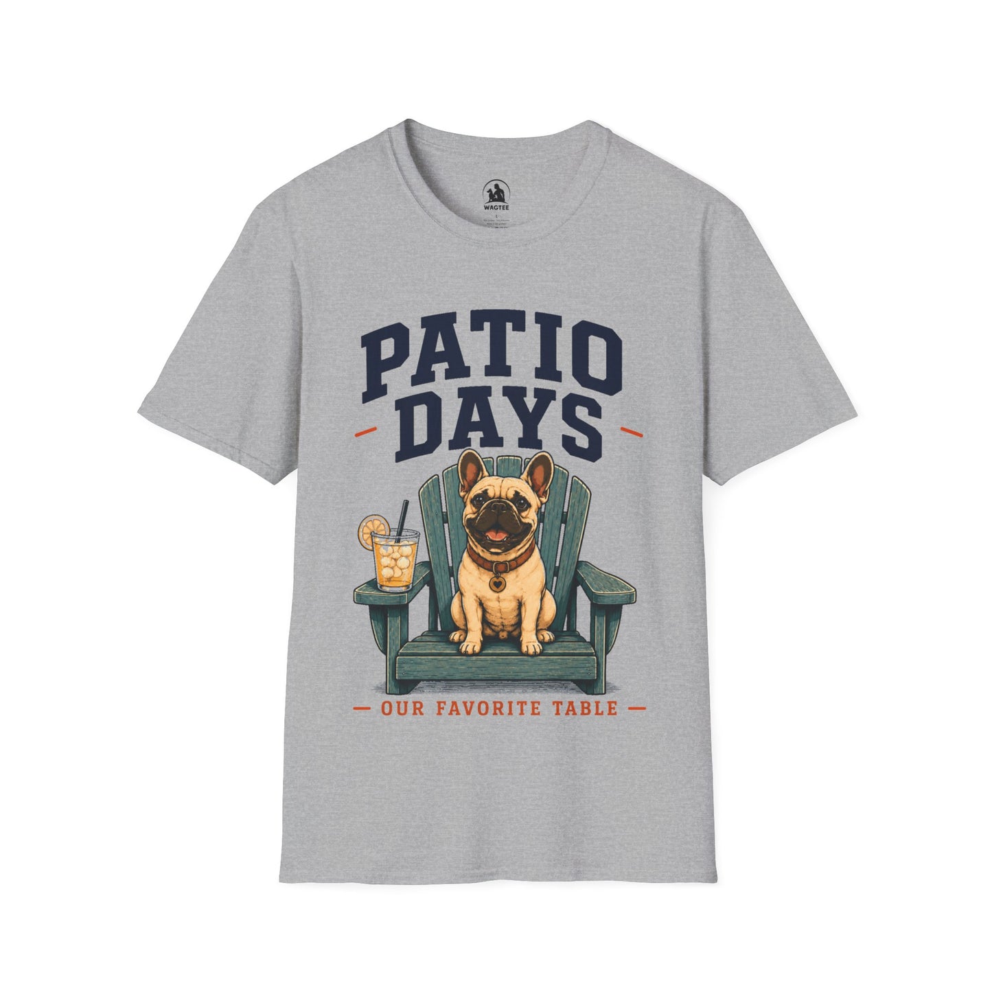 Frenchie patio days