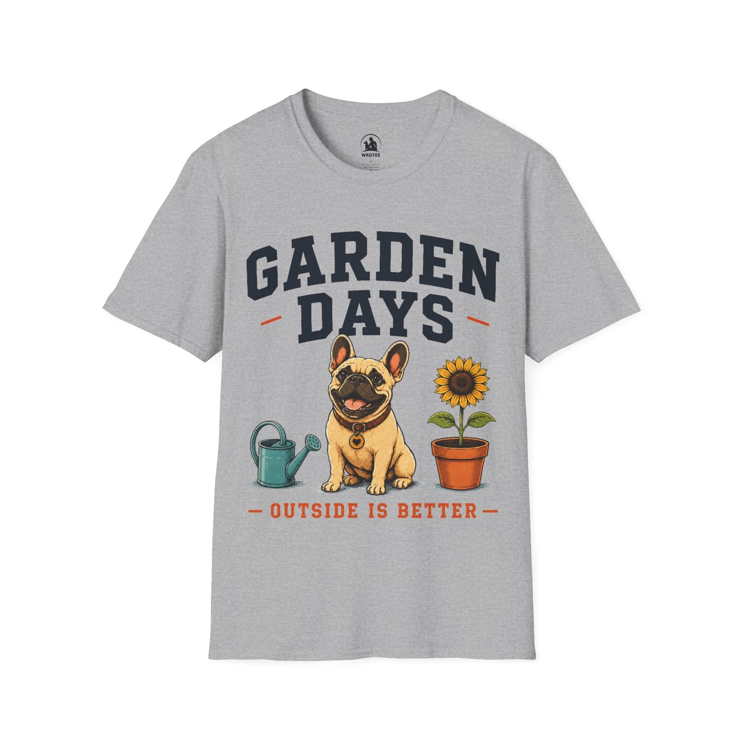 Frenchie garden days