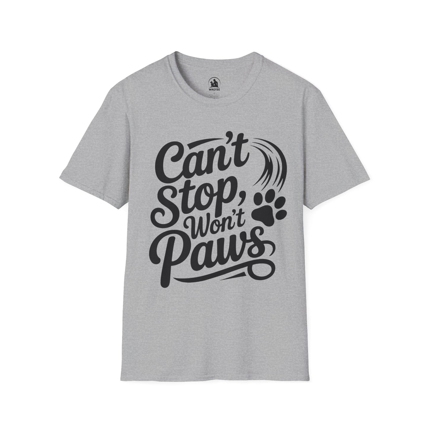 Can't stop, won't paws