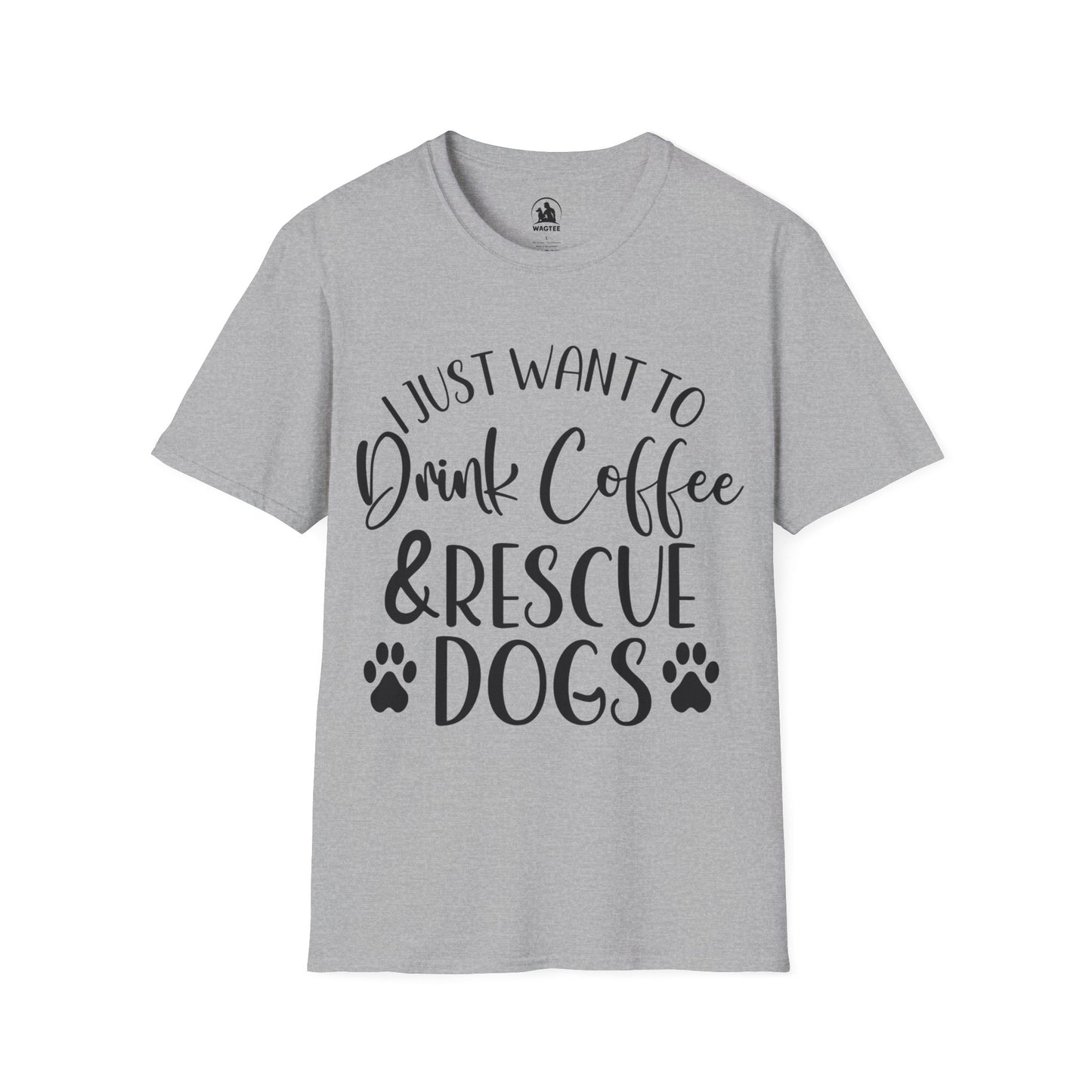I just want to drink coffee and rescue dogs