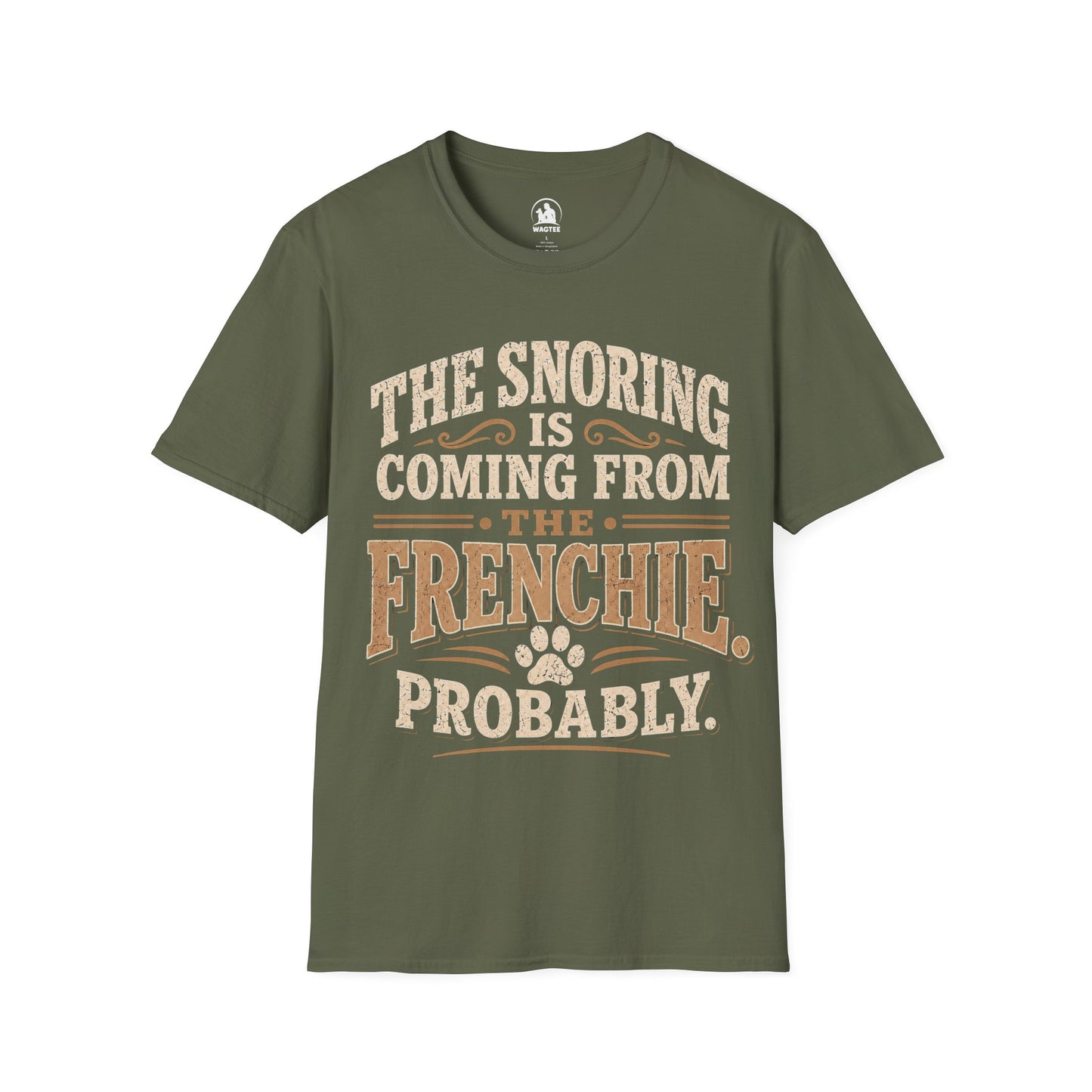 Frenchie snoring