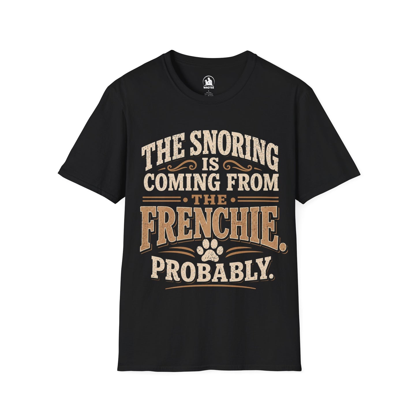 Frenchie snoring