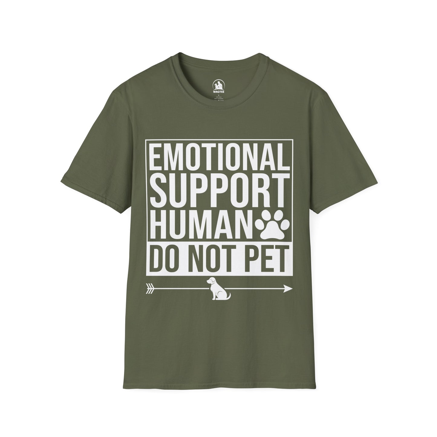 Emotional support human do not pet