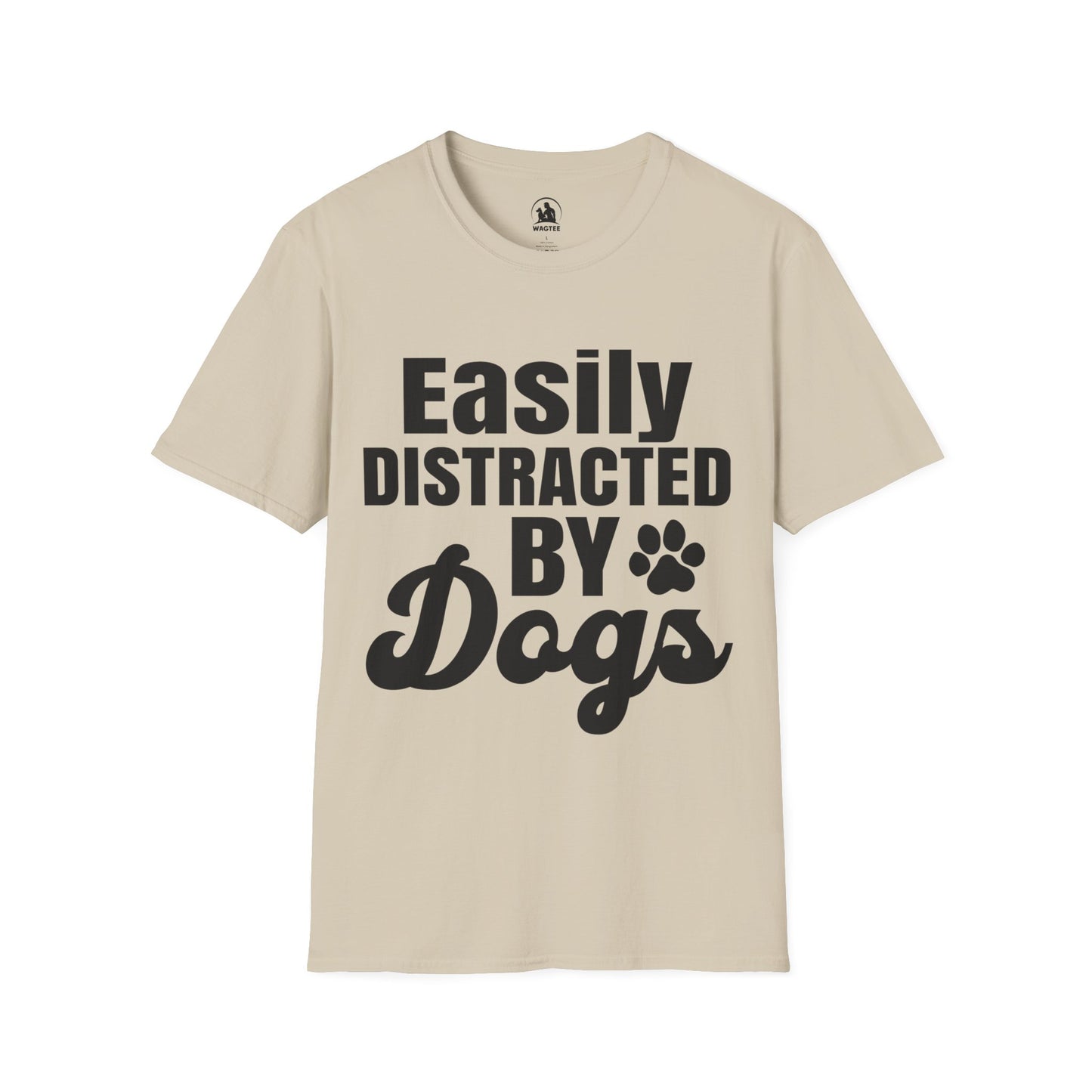 Easily distracted by dogs