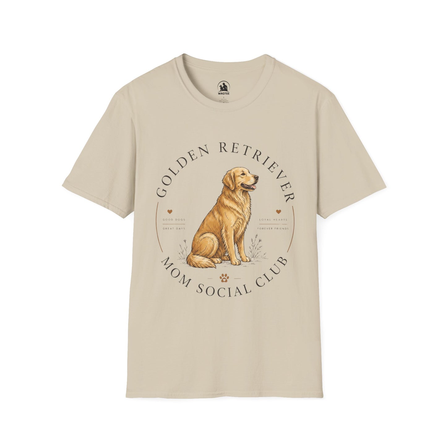 Golden retriever mom social club