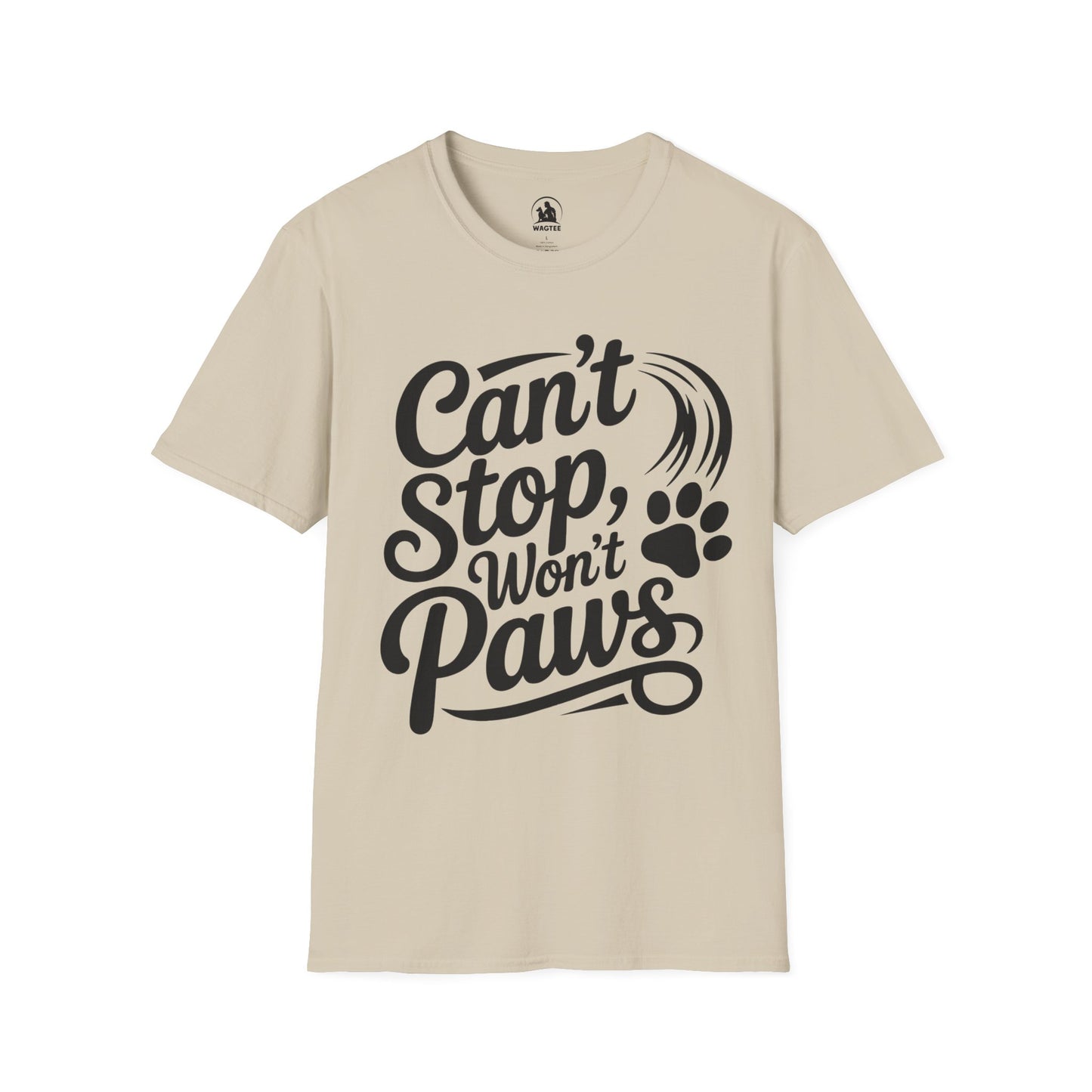 Can't stop, won't paws