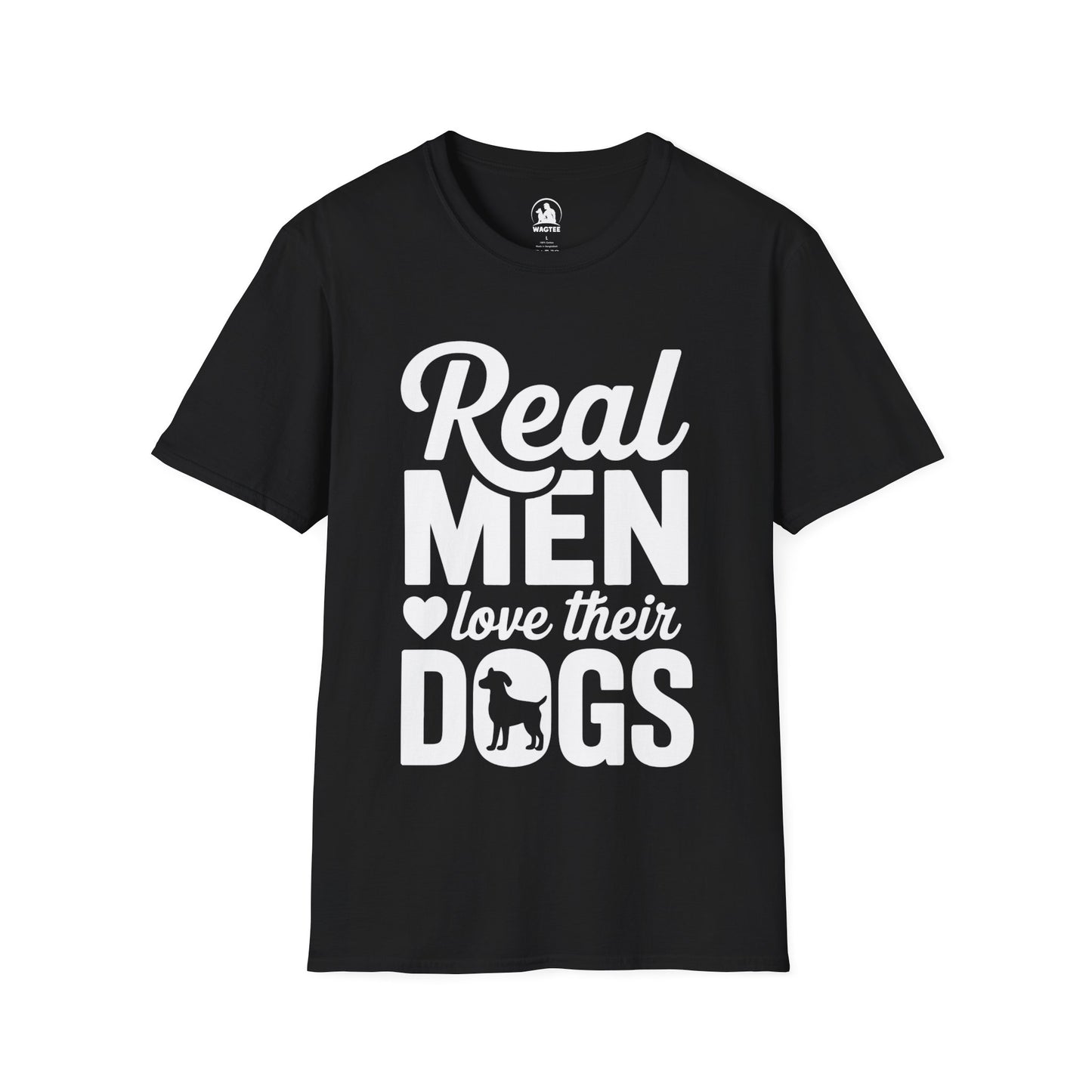 Real men love their dogs