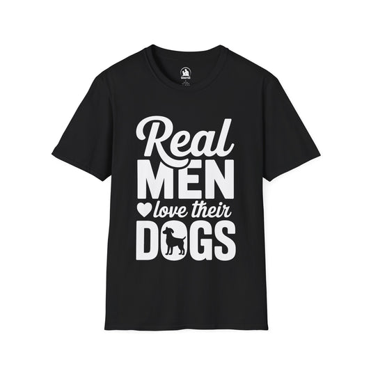 Real men love their dogs