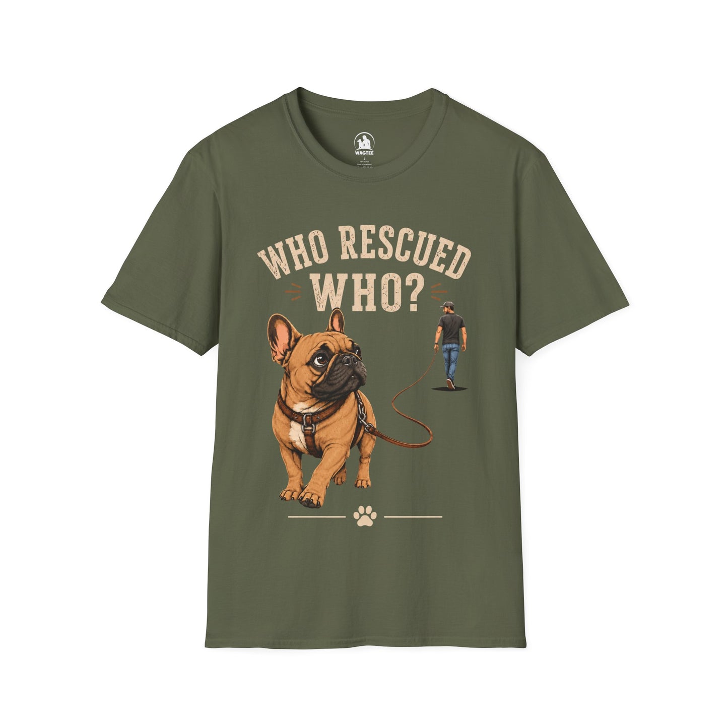 Frenchie who rescued who