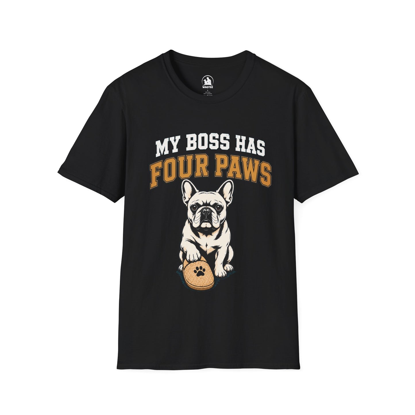 Frenchie boss four paws