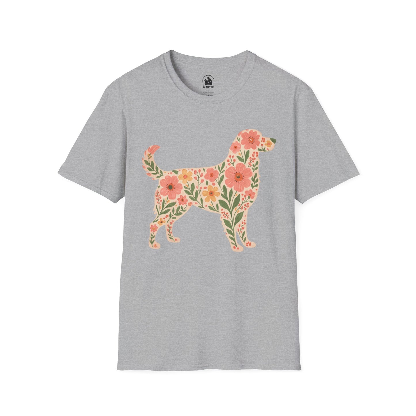 Floral dog
