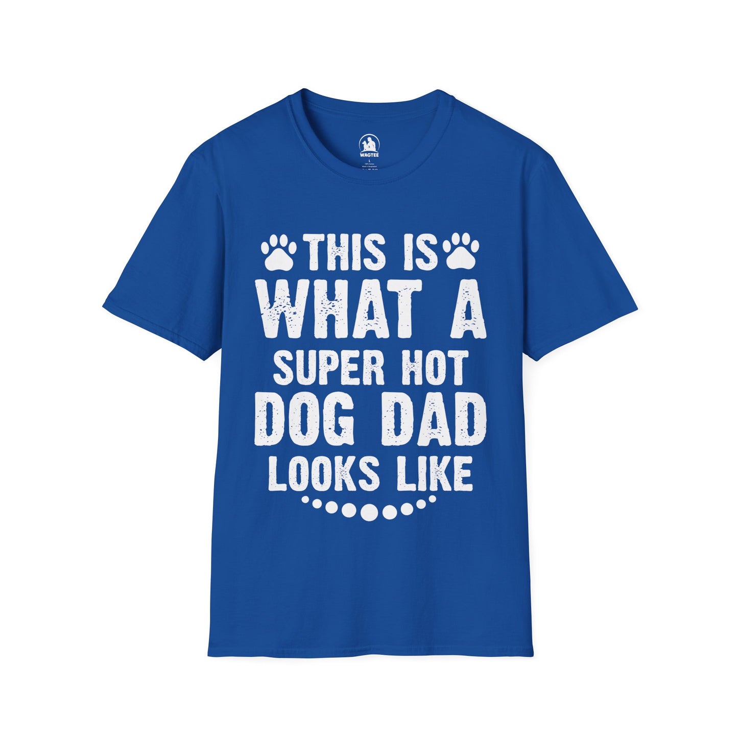 This is what a super hot dog dad looks like