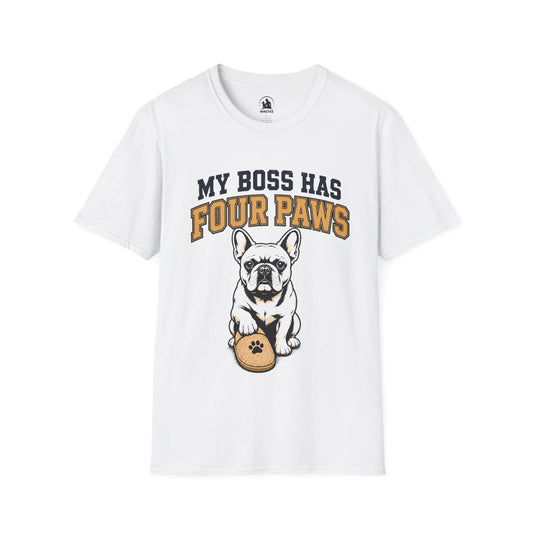 Frenchie boss four paws
