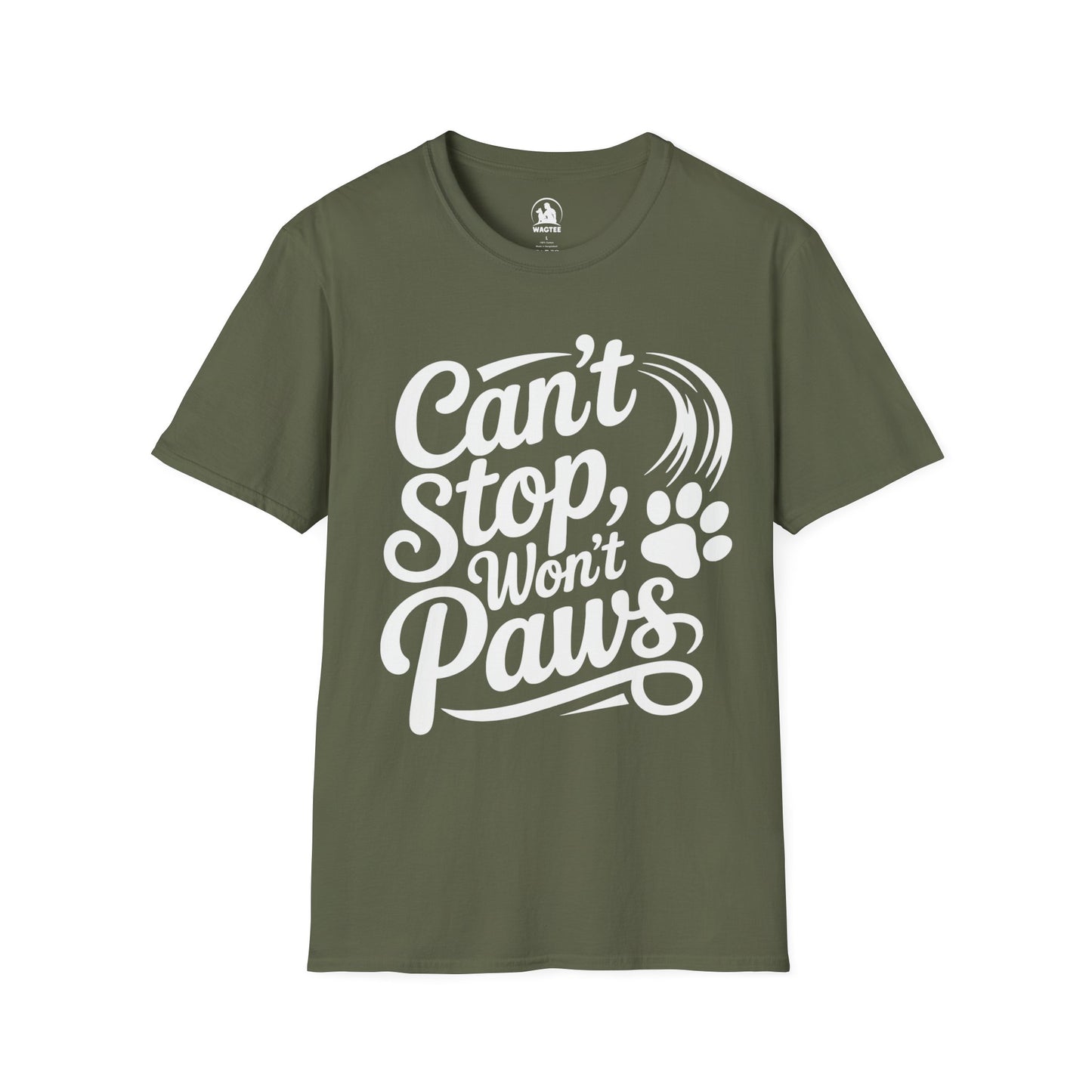 Can't stop, won't paws