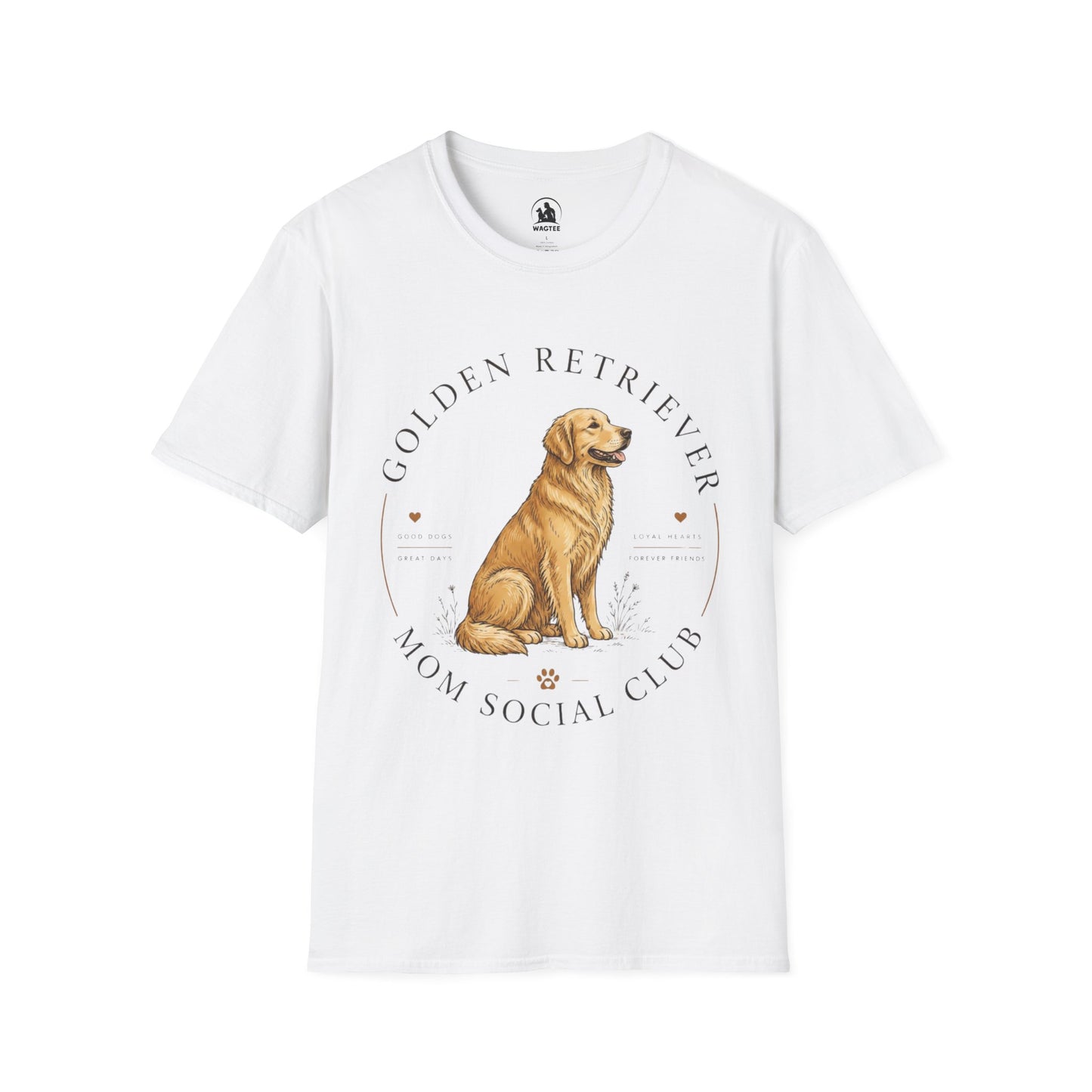 Golden retriever mom social club