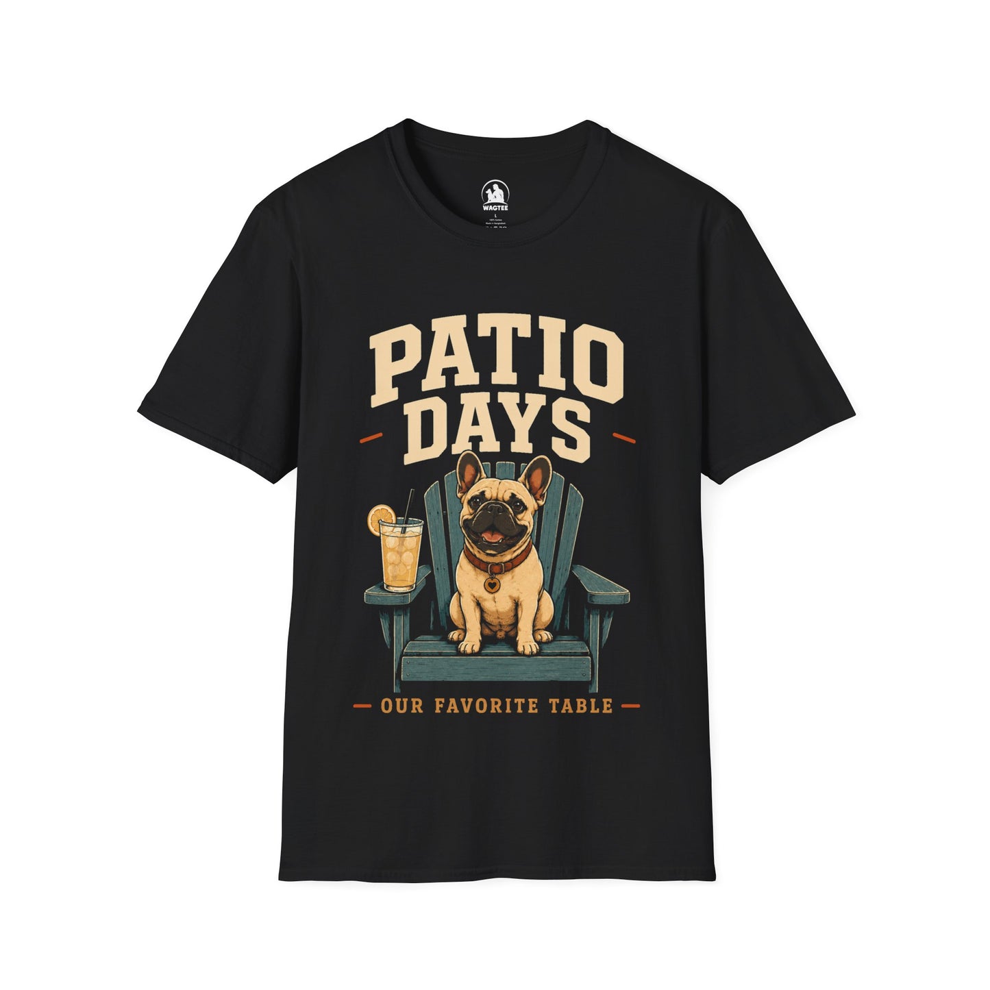 Frenchie patio days