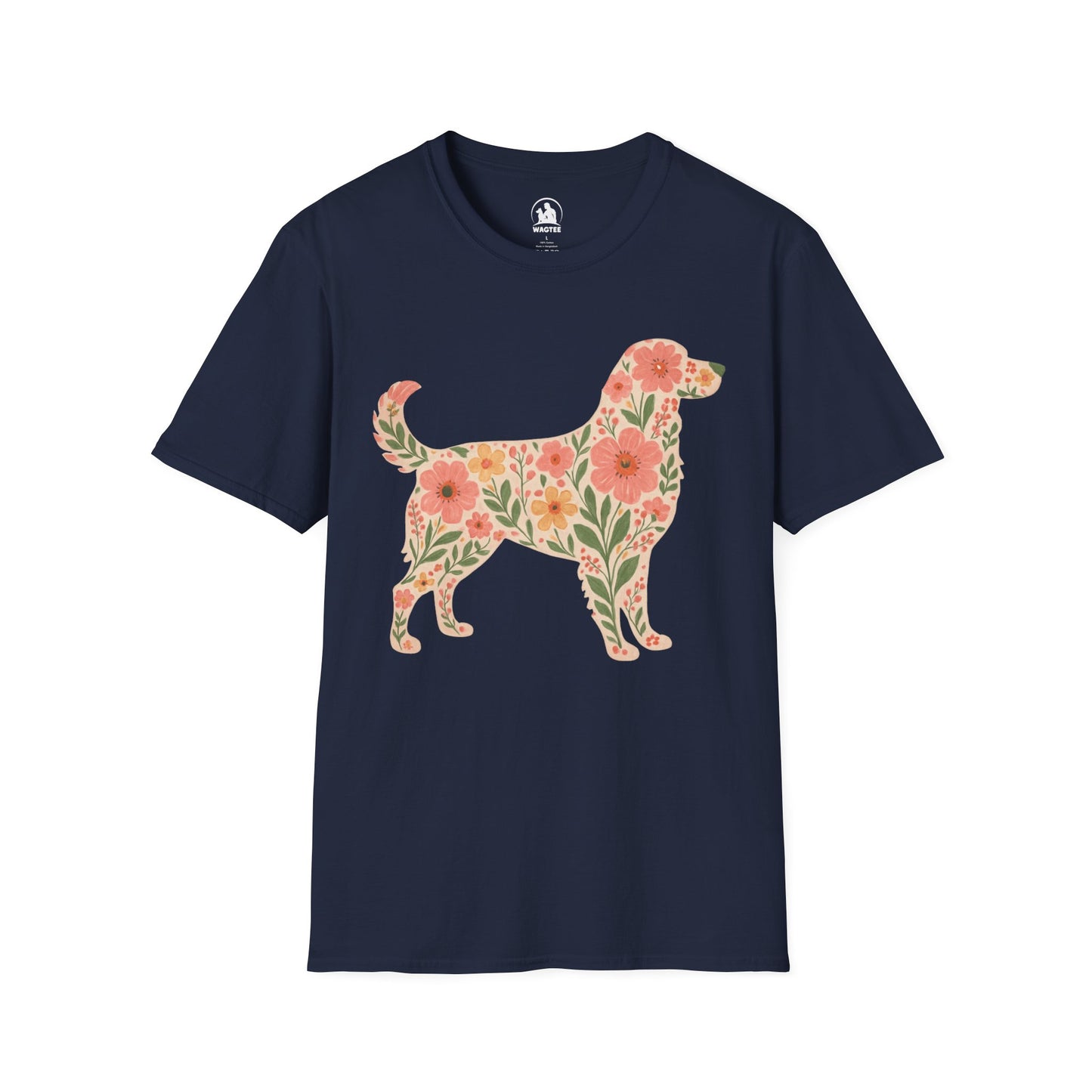 Floral dog