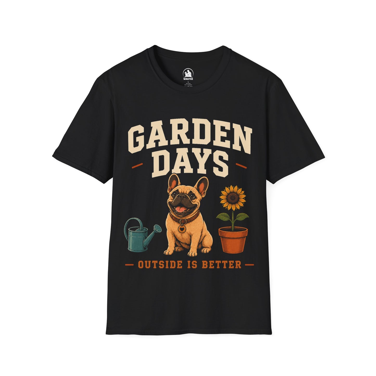 Frenchie garden days