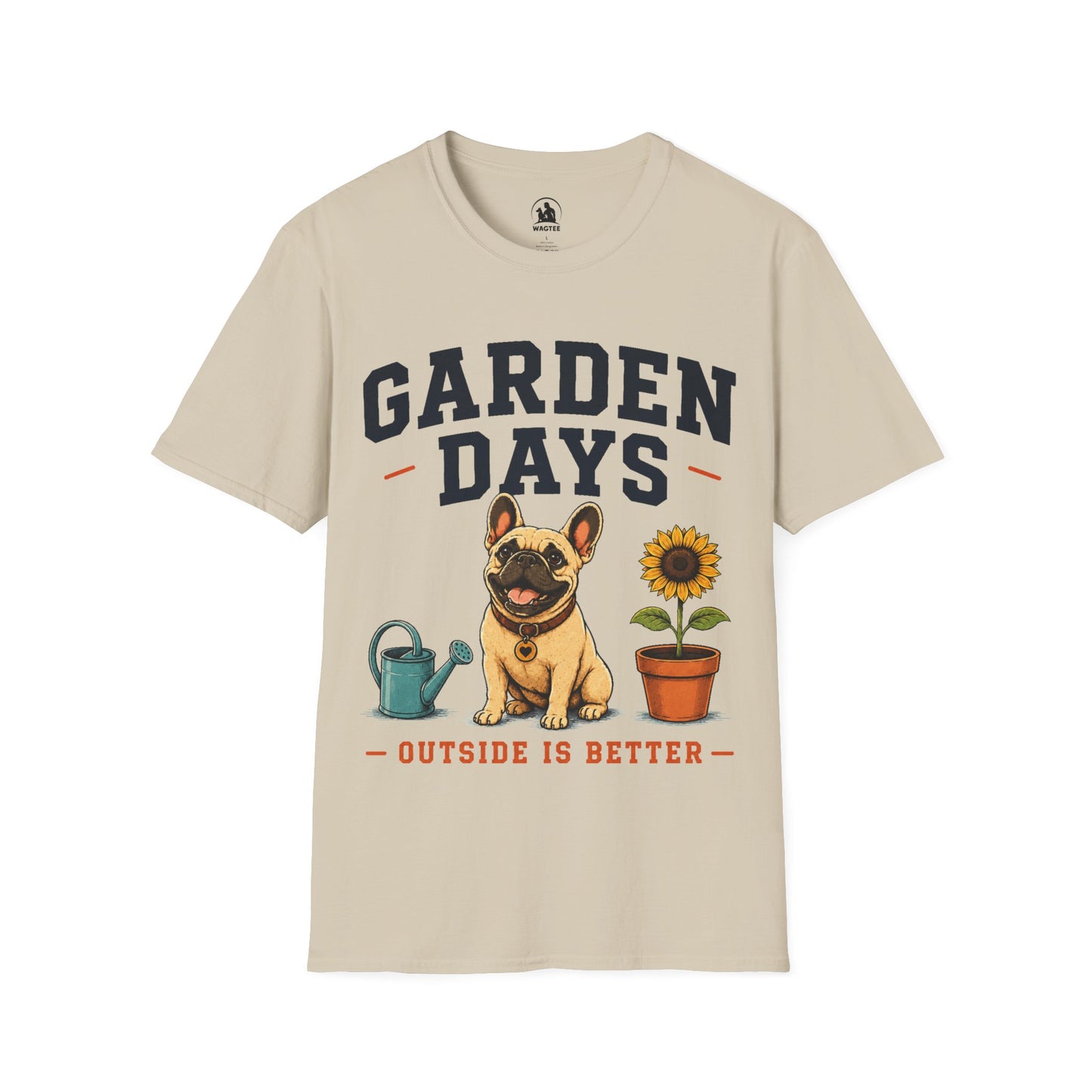 Frenchie garden days