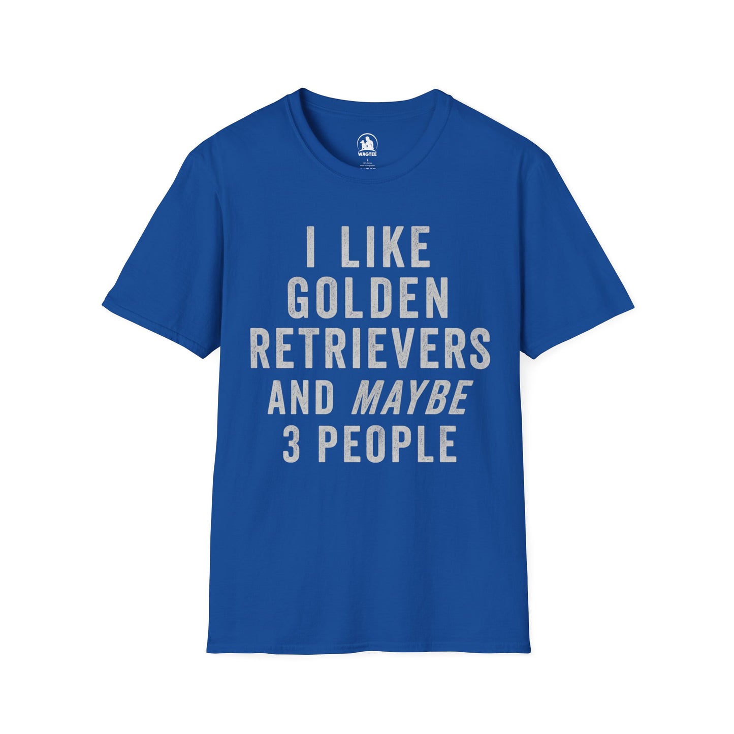 I like Golden Retrievers and maybe 3 people