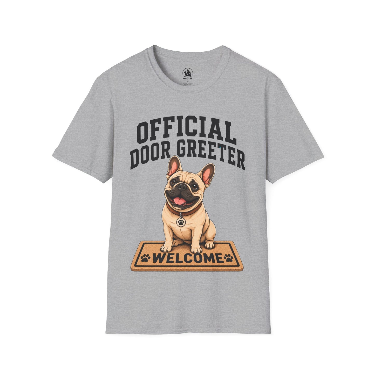 Frenchie door greeter