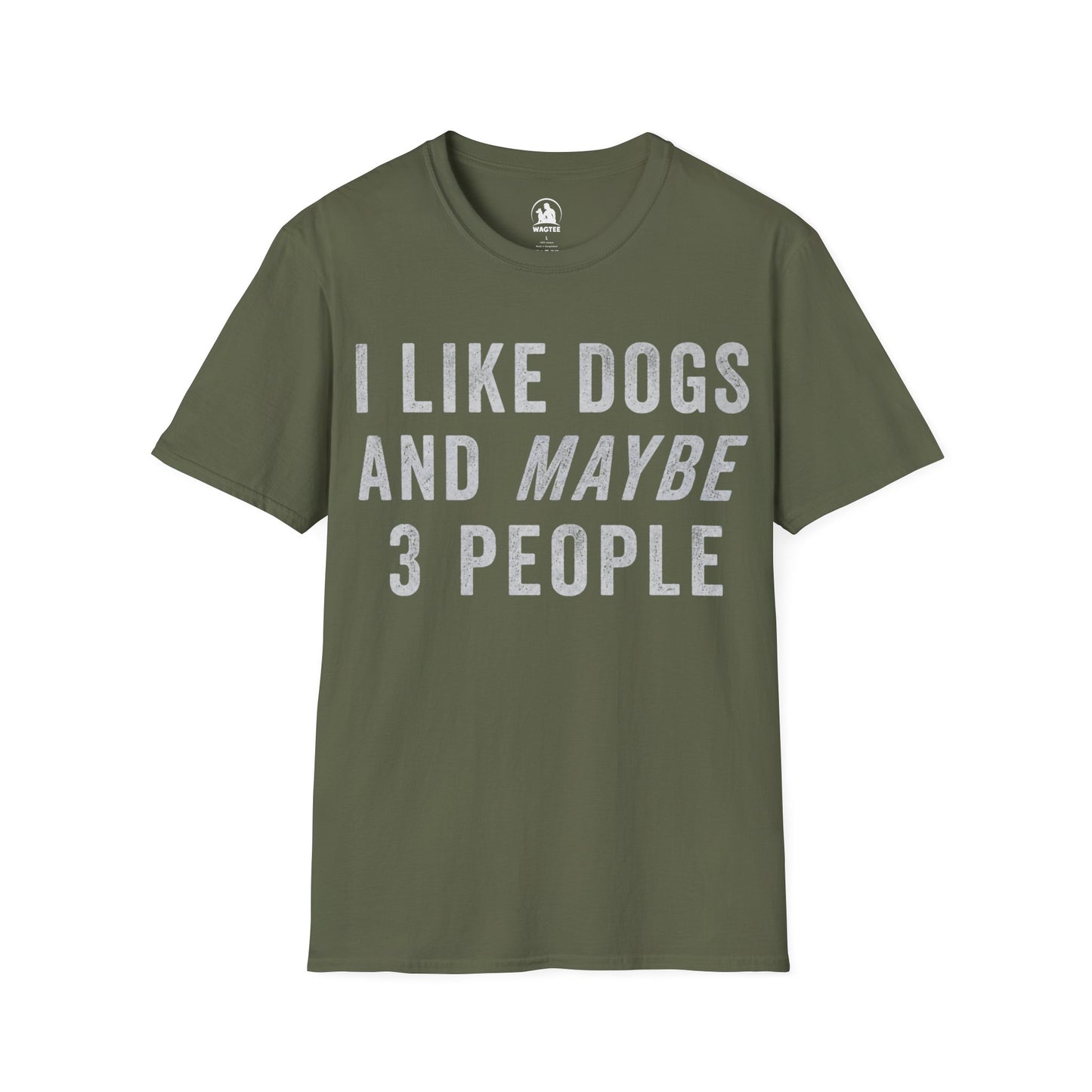 I like dogs and maybe 3 people