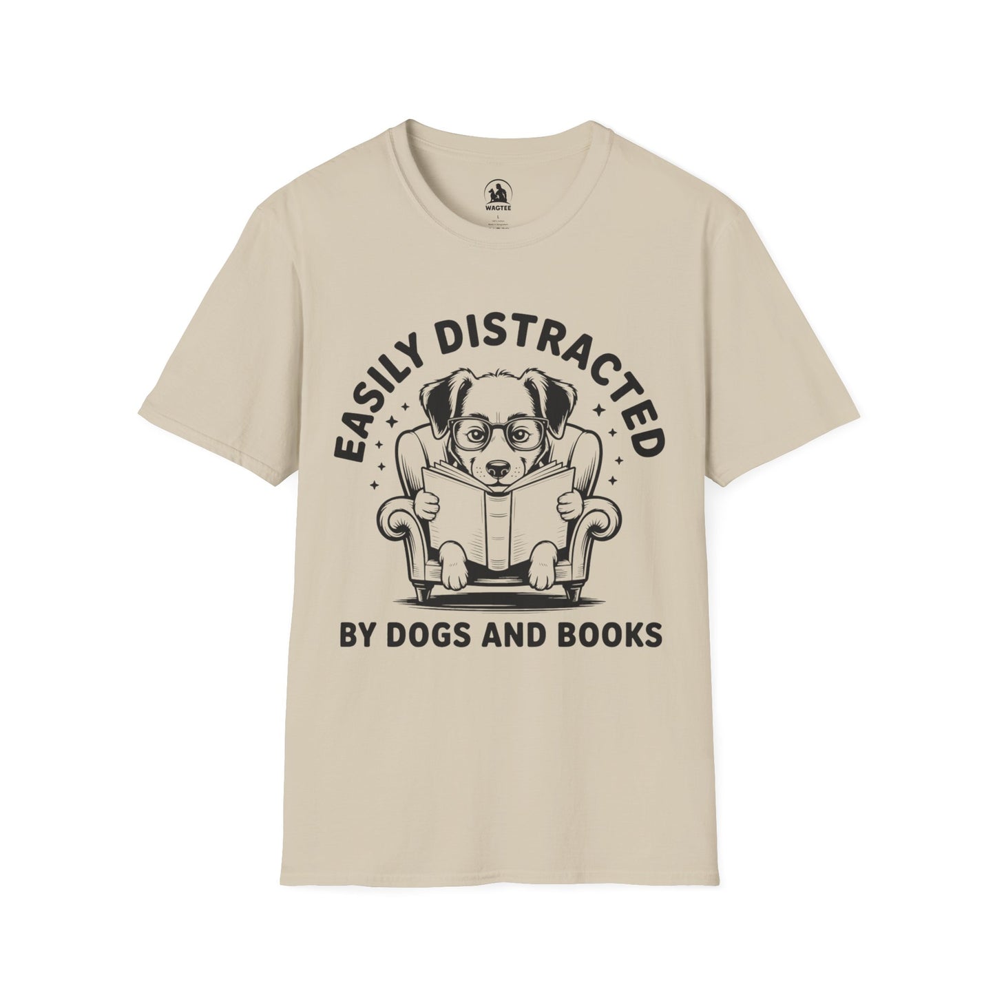 Easily distracted by dogs and books