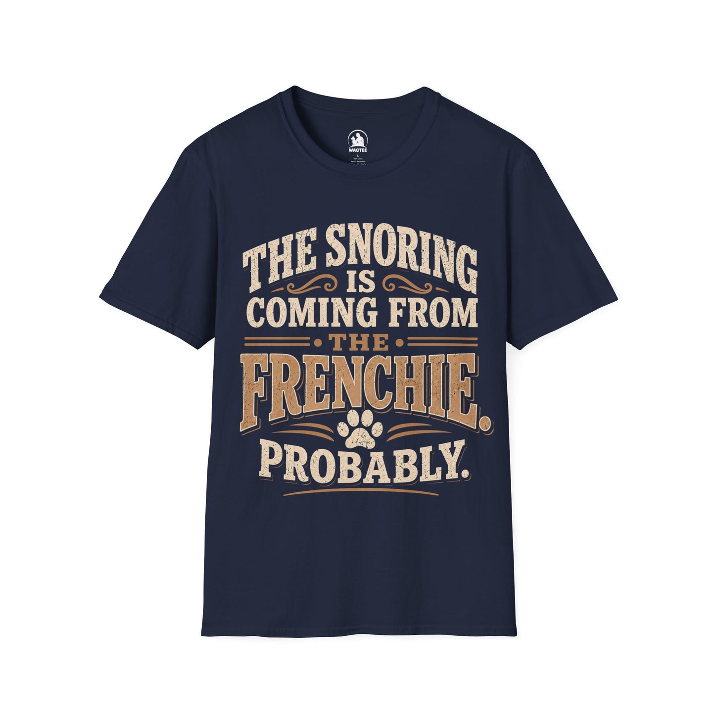 Frenchie snoring