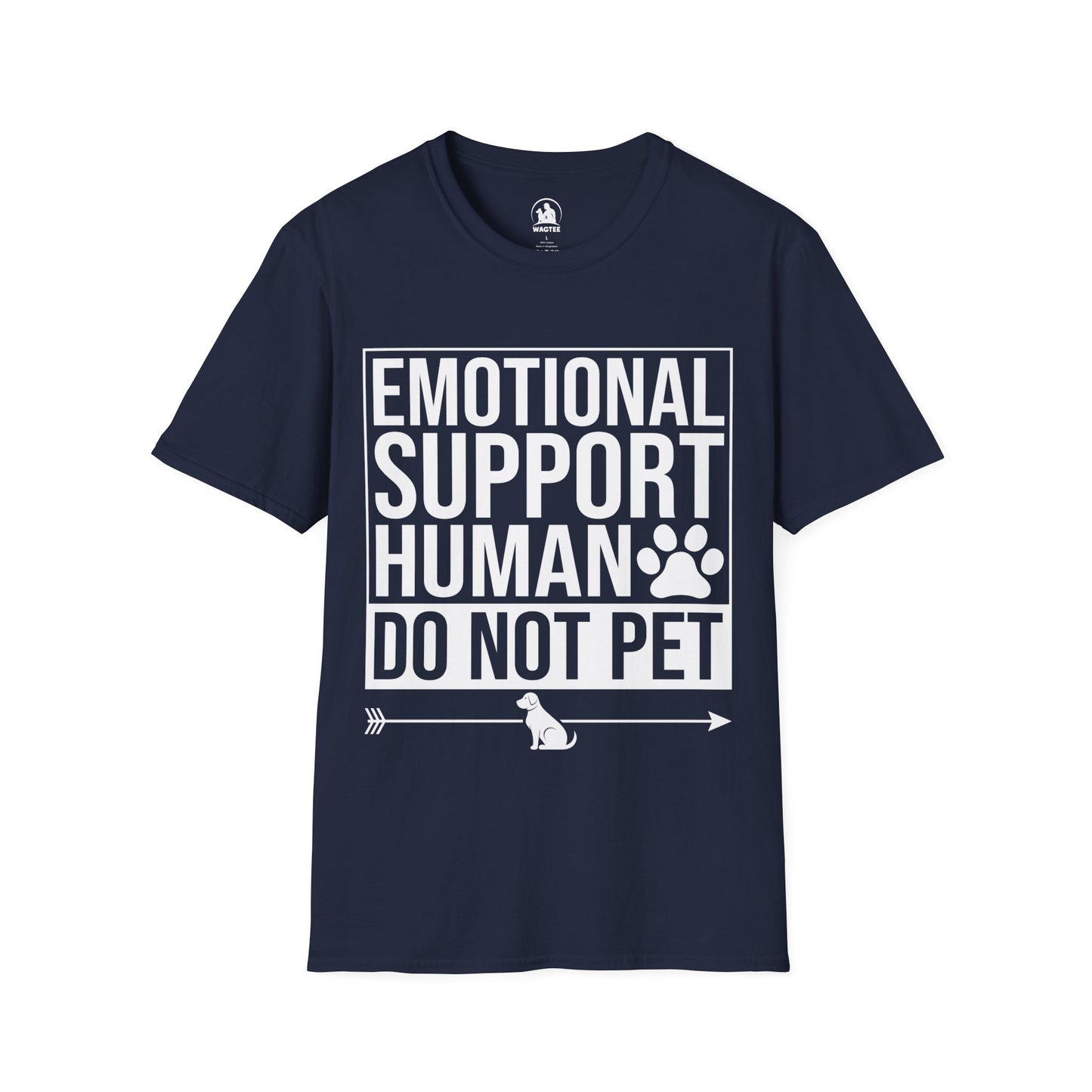 Emotional support human do not pet