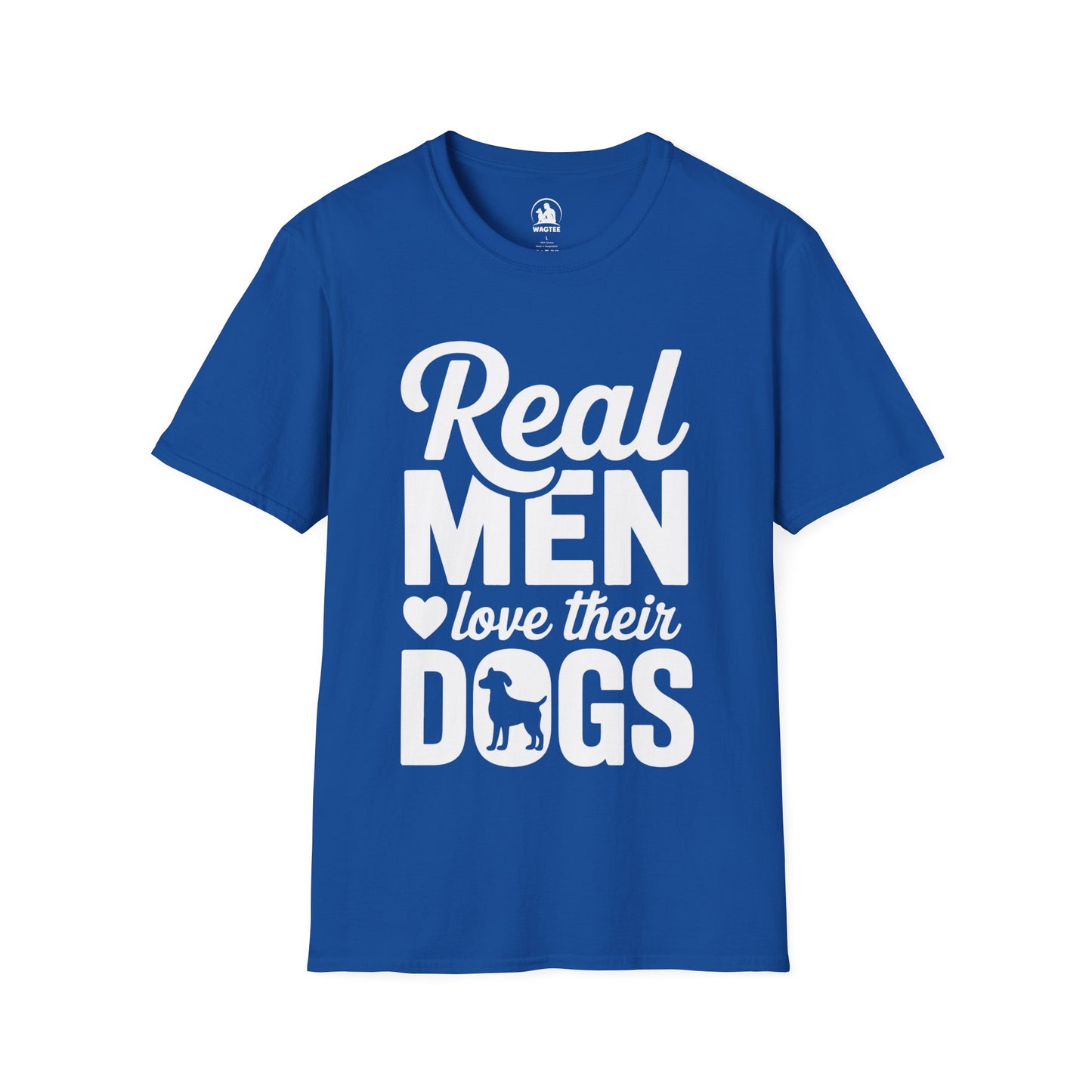 Real men love their dogs
