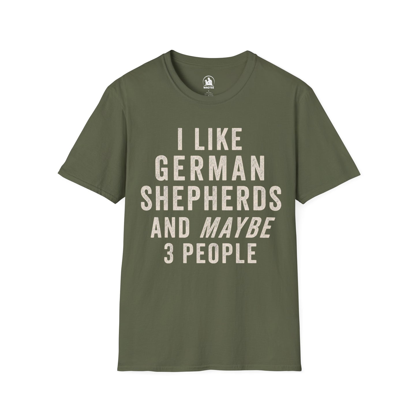 I like German Shepherds and maybe 3 people