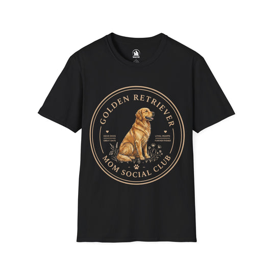 Golden retriever mom social club