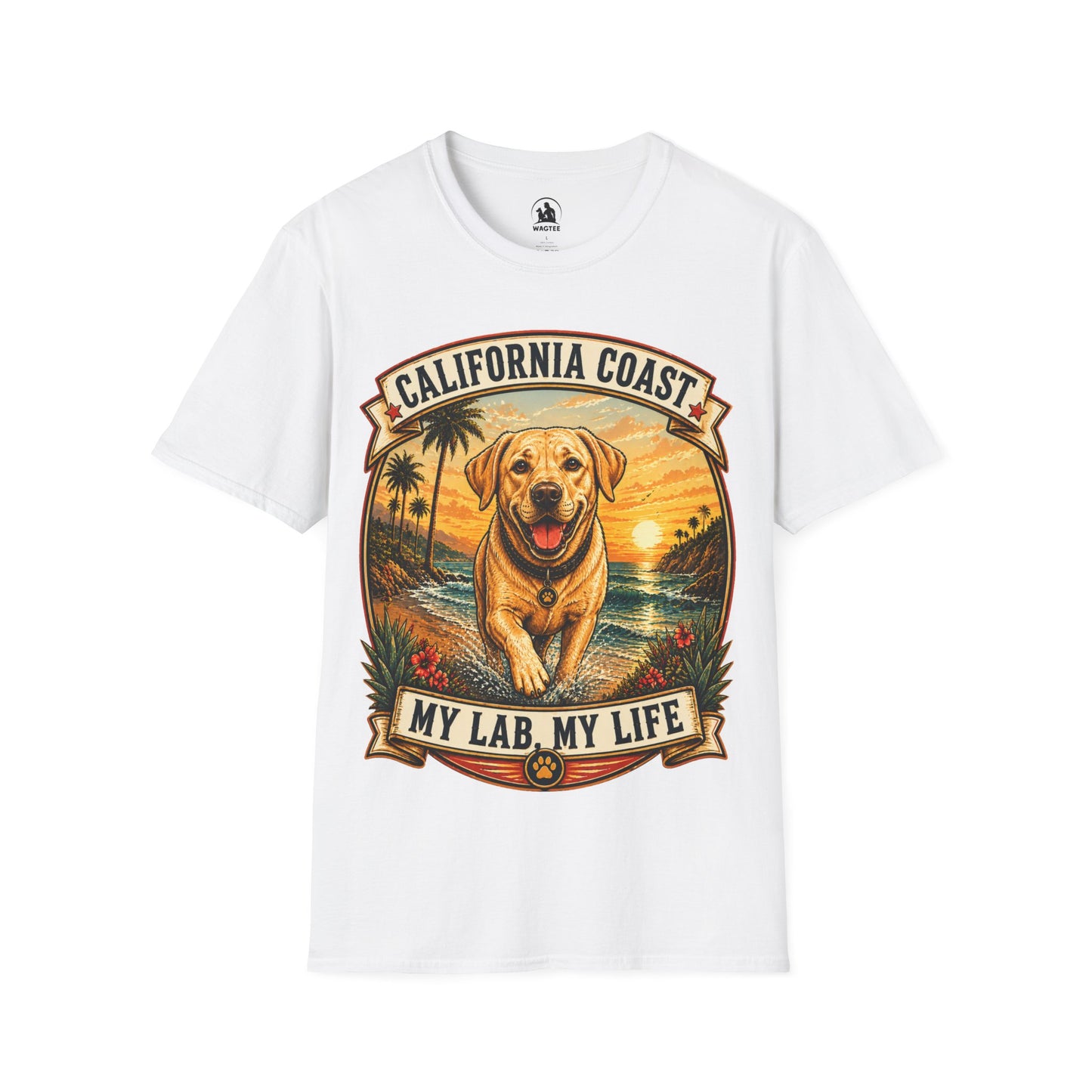 California coast, my lab my life