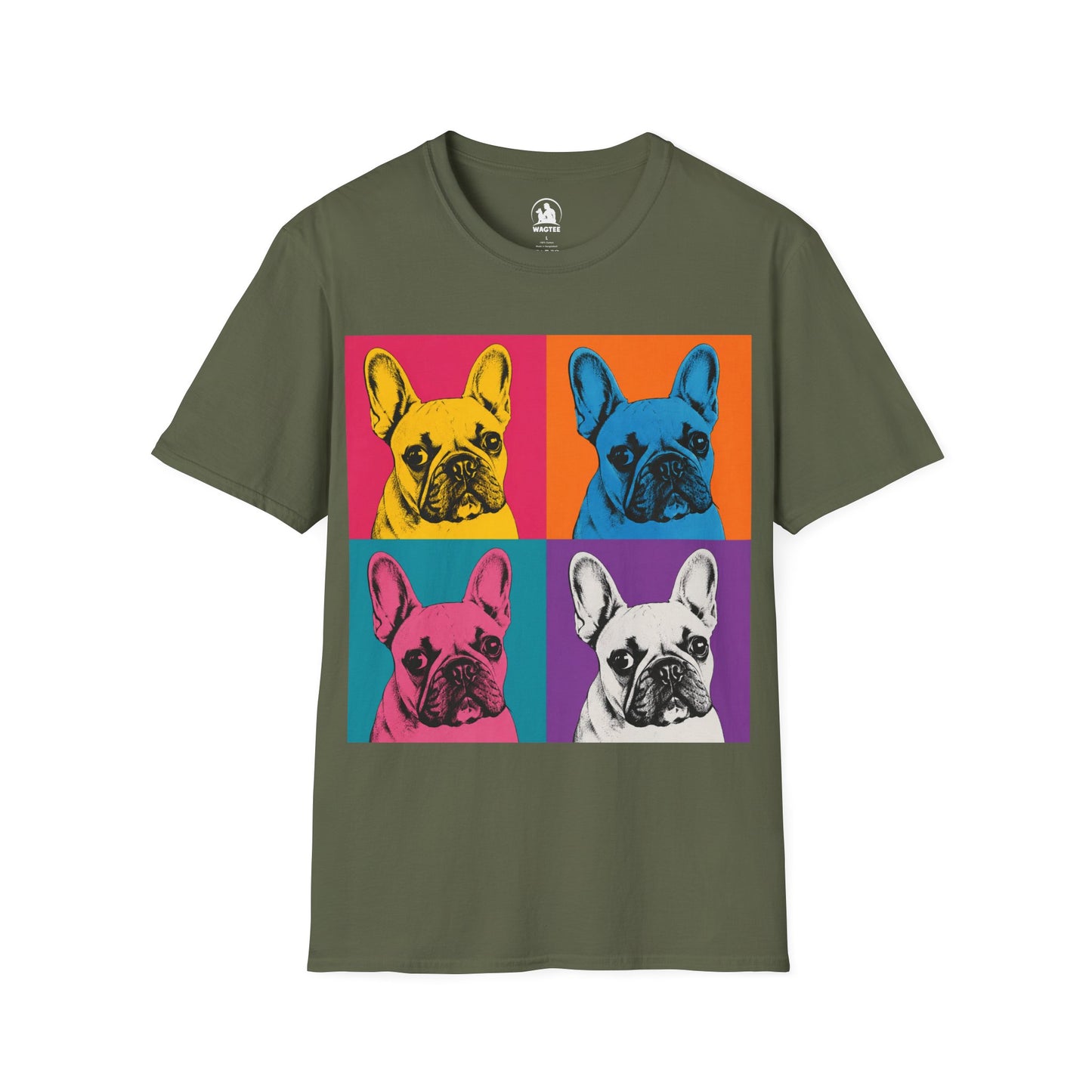 Frenchie pop art