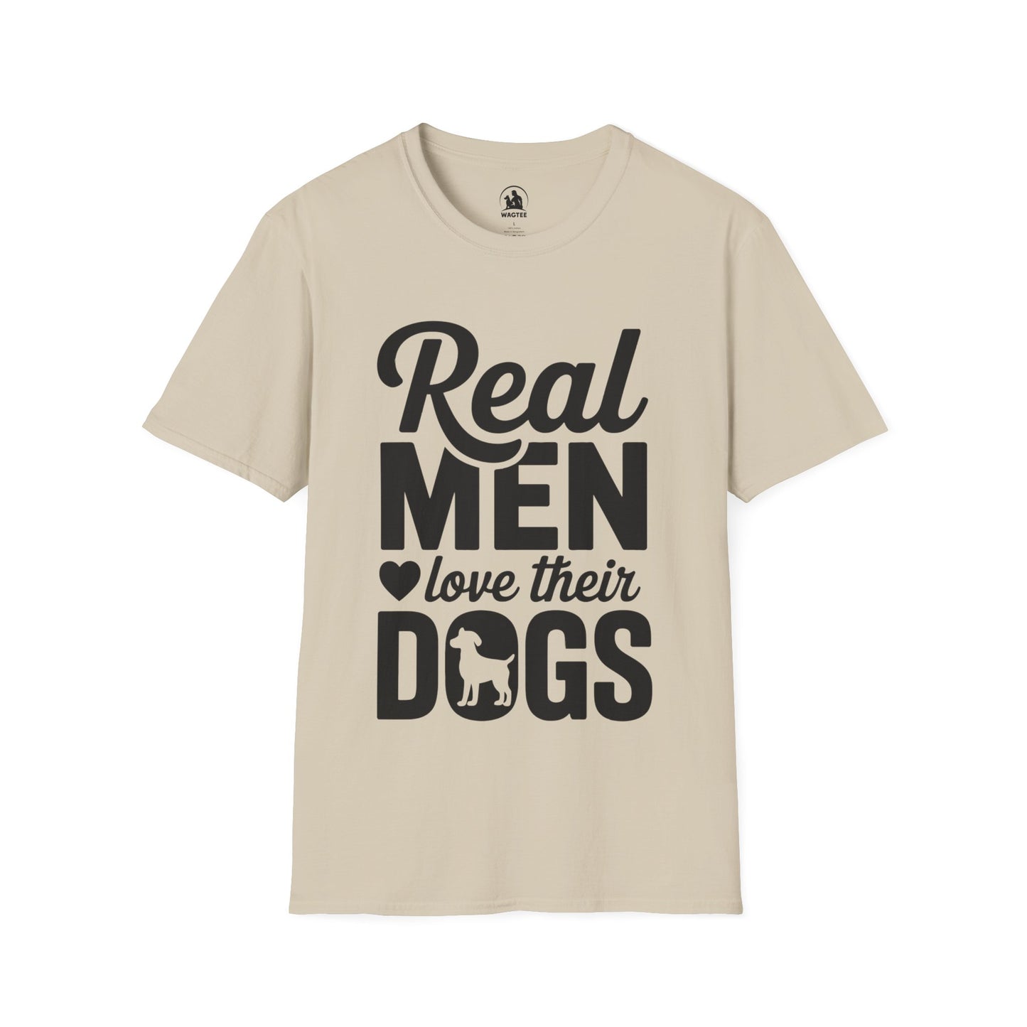 Real men love their dogs