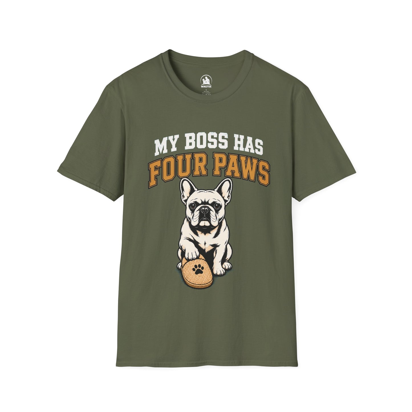 Frenchie boss four paws