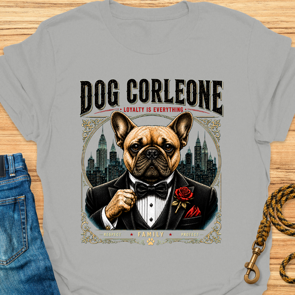 Frenchie dog Corleone