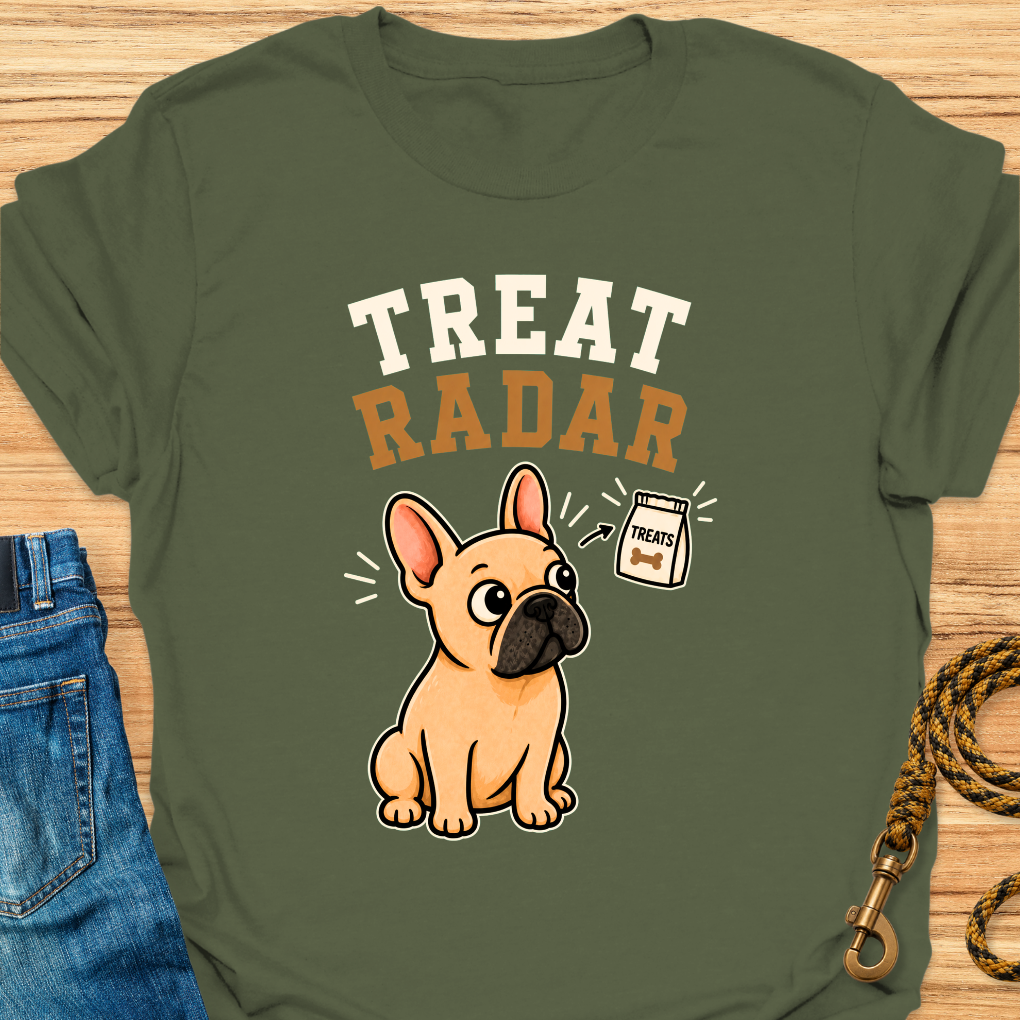 Frenchie treat radar