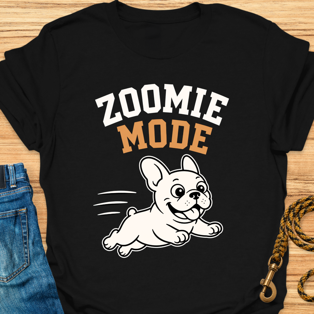 Frenchie zoomie mode